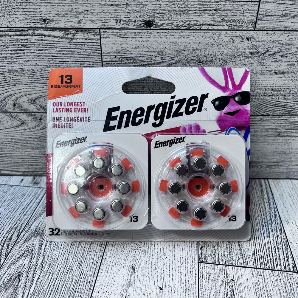 Energizer Silver and Red Button Cell Batteries